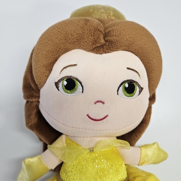 Disney Baby Princess Belle Beauty and the Beast Stuffed Plush Doll Toy 11" - Picture 2 of 5